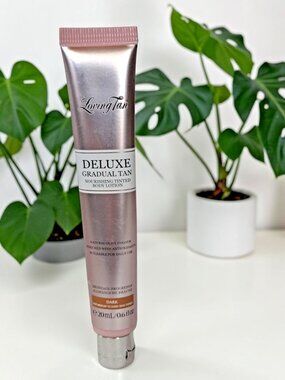 Loving Tan Deluxe Gradual Tan Tinted Body Lotion Dark 20mL Travel/Mini SEALED